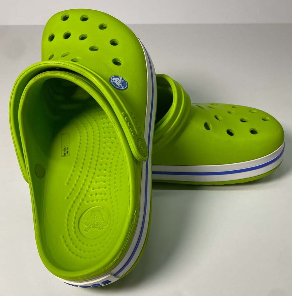 Crocs Crocband Clog Size M7/W9 Volt Green Lime